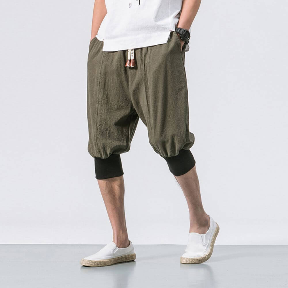 HISUI Cropped Pants - Satori