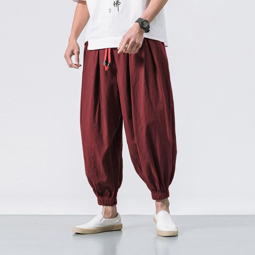 YUKI Loose Harem Pants - Satori