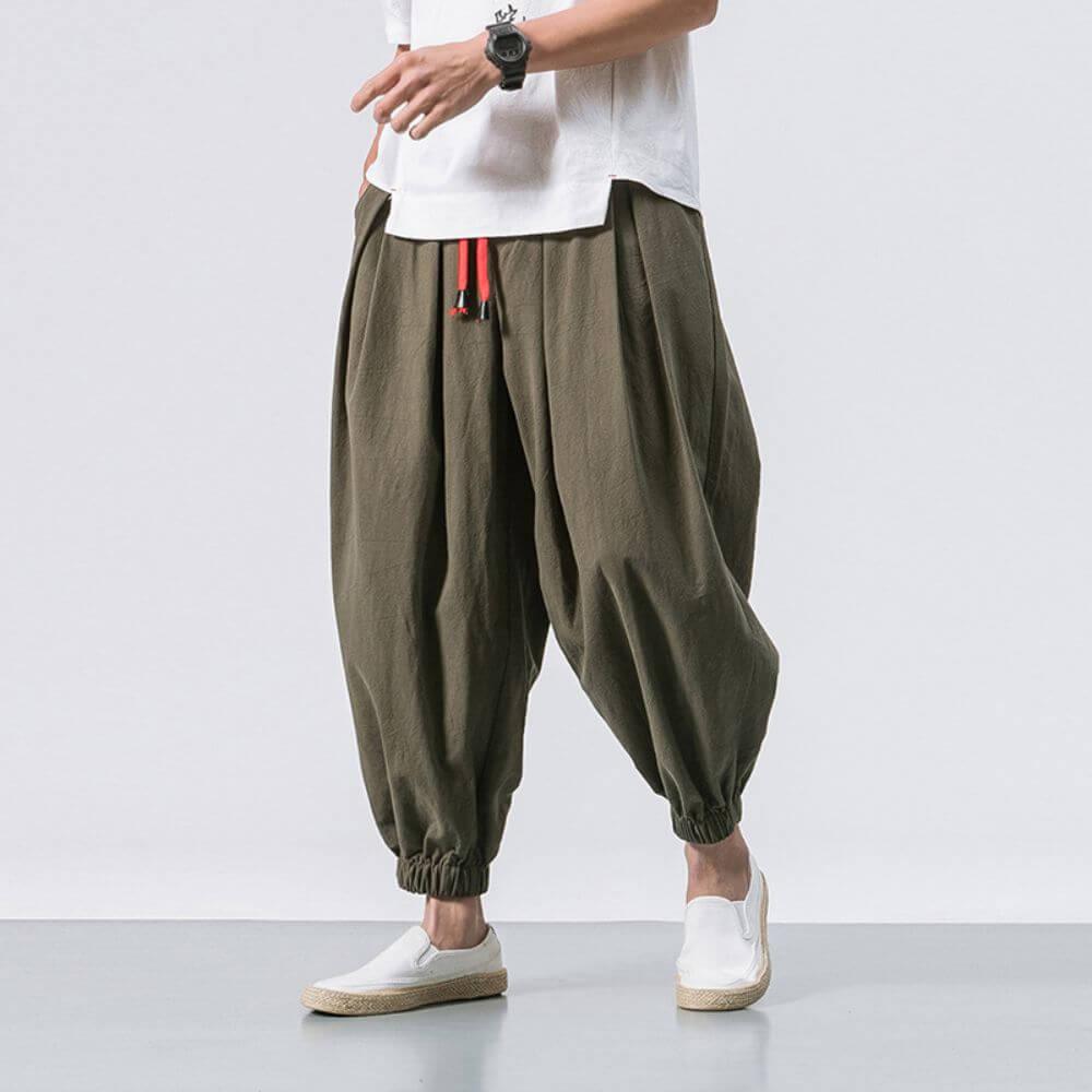 YUKI Loose Harem Pants - Satori