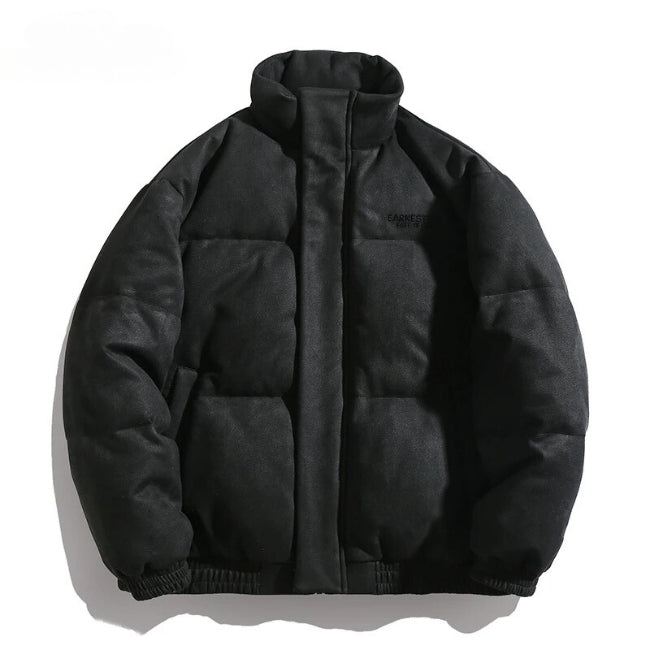 MOJO Retro Suede Puffer Jacket