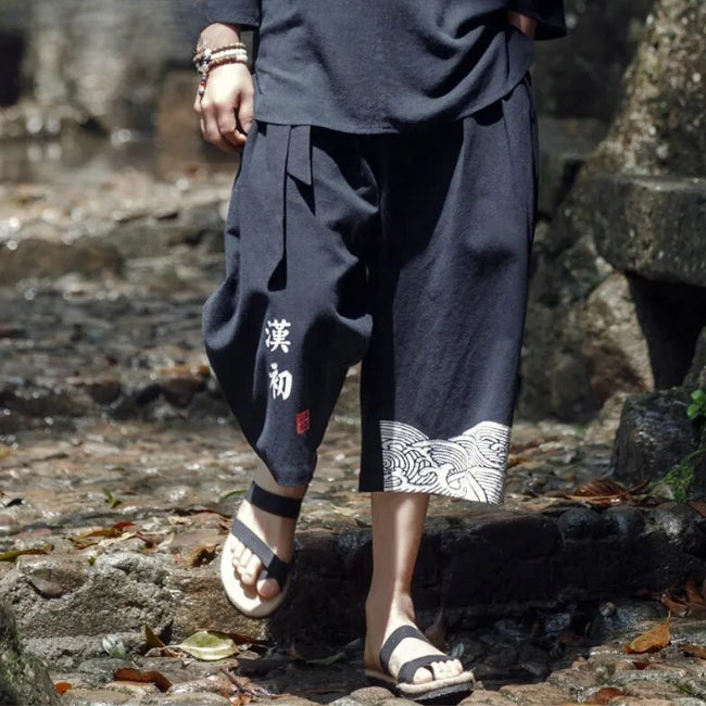 OSAKA kimono pants - Satori