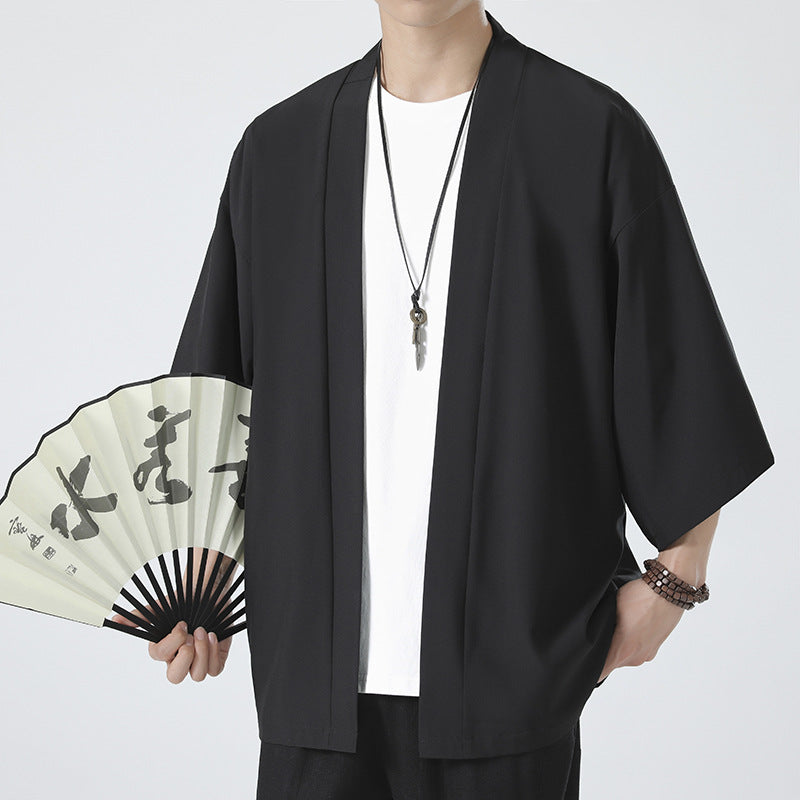 IKIGAI Open Front Kimono Cardigan - Satori