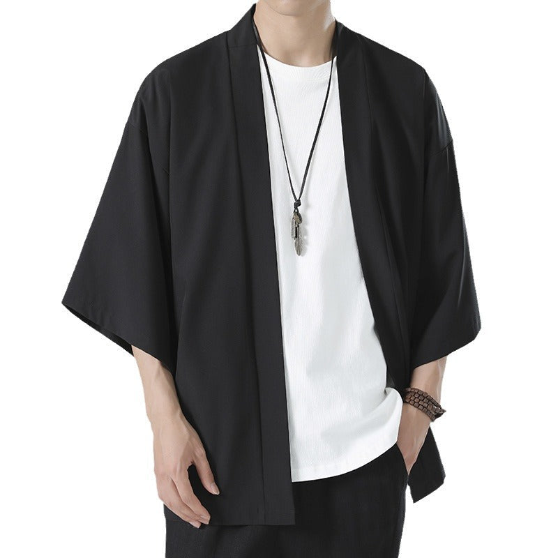 IKIGAI Open Front Kimono Cardigan - Satori