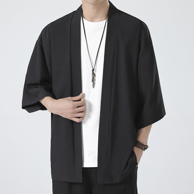 IKIGAI Open Front Kimono Cardigan - Satori