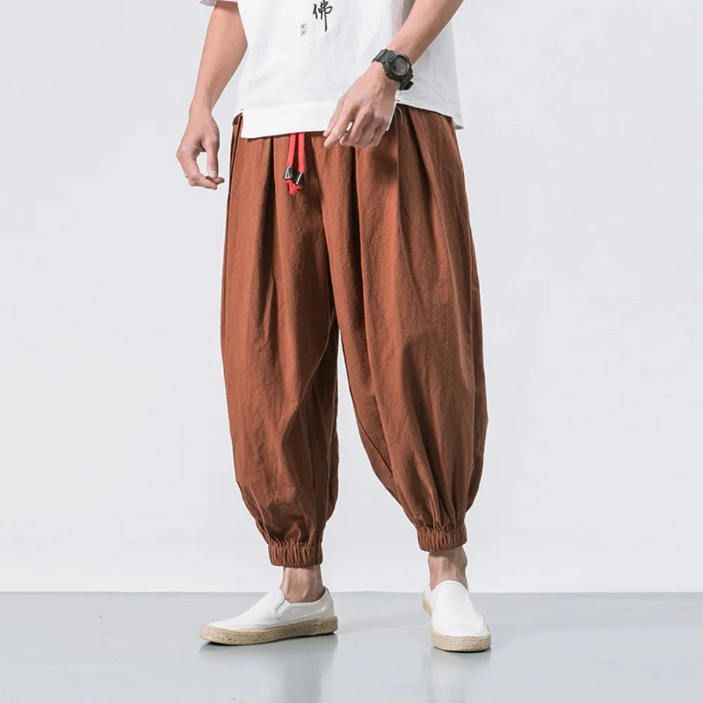 YUKI Loose Harem Pants - Satori