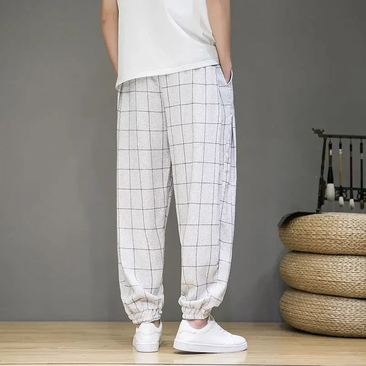 KAYOTO Grid Harem Pants - Satori