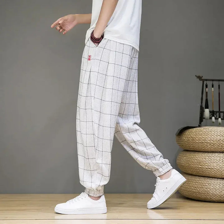 KAYOTO Grid Harem Pants - Satori