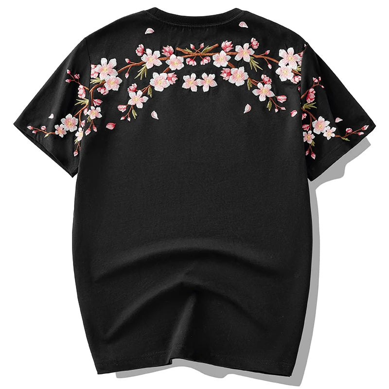 MITOMA Plum Floral Oversized T-Shirt - Satori