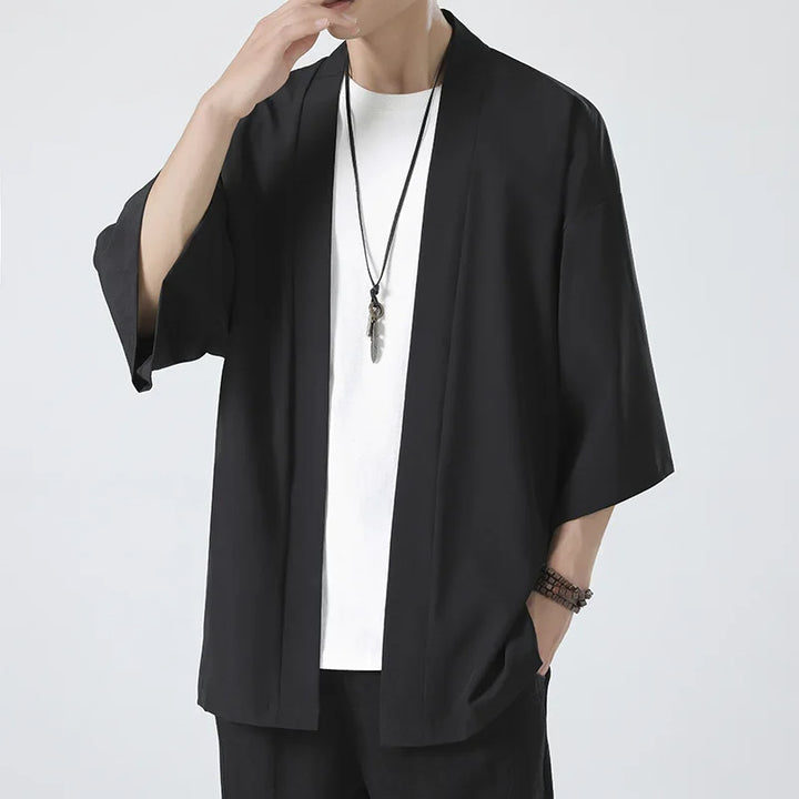 IKIGAI Open Front Kimono Cardigan - Satori