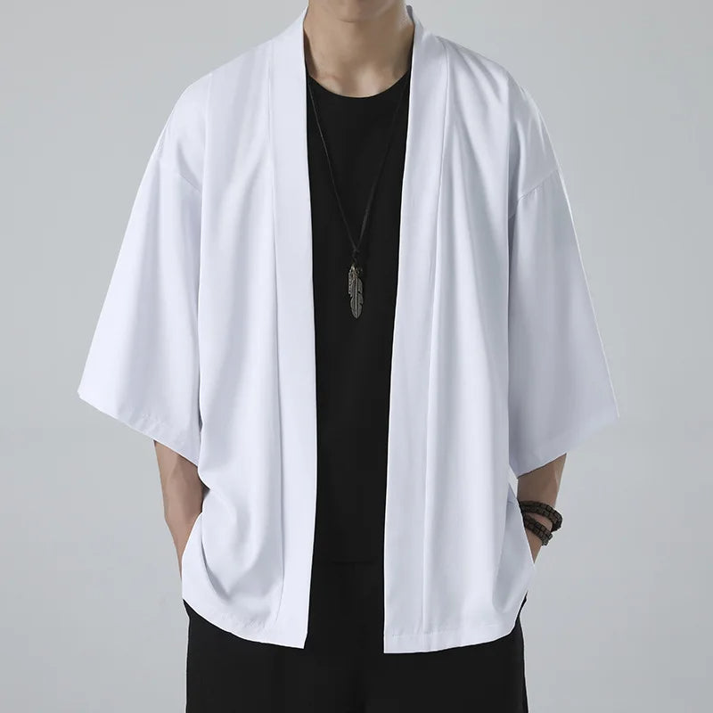 IKIGAI Open Front Kimono Cardigan - Satori