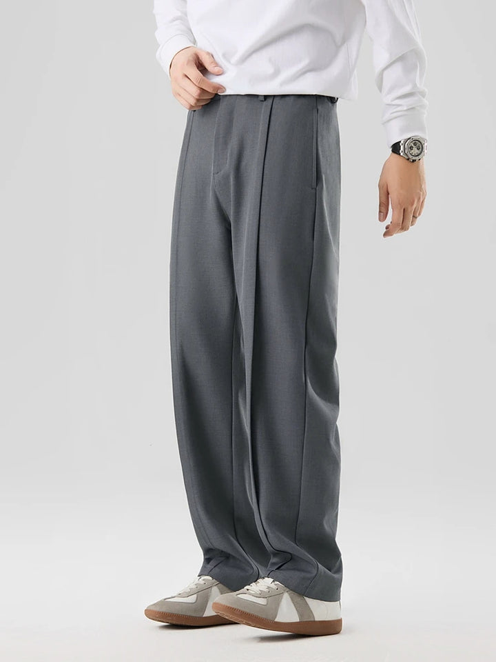 UNO Wide Leg Pleated Pants - Satori