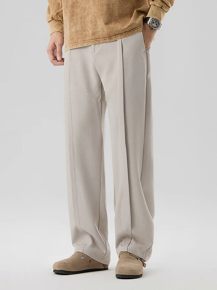 UNO Wide Leg Pleated Pants - Satori