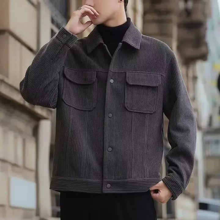 AKIHIKO Casual Vintage Corduroy Jacket - Satori