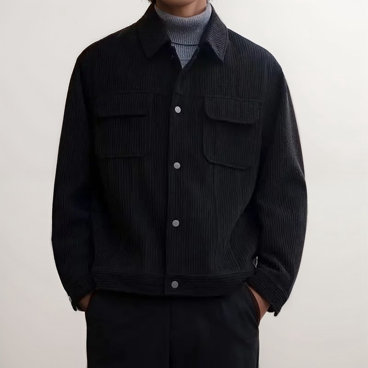 AKIHIKO Casual Vintage Corduroy Jacket - Satori