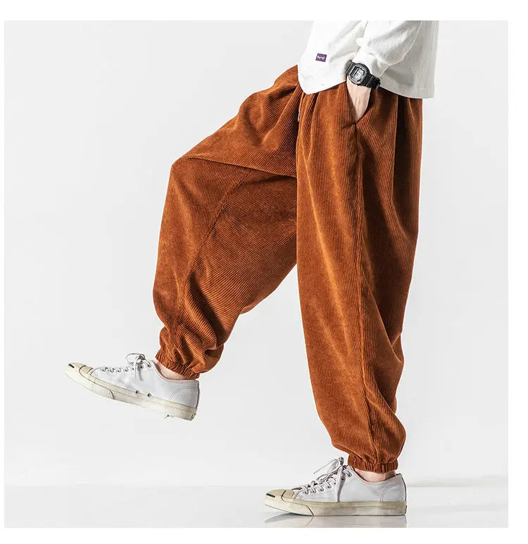 SUSANOO Corduroy Loose Pants