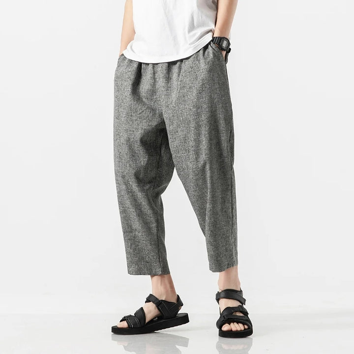 KAGEROU Cotton Linen Pants