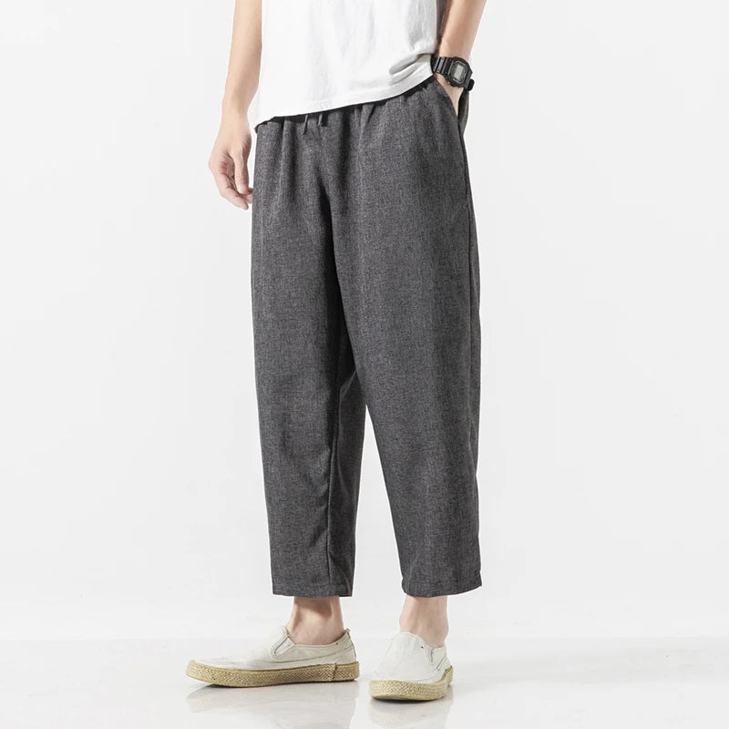 KAGEROU Cotton Linen Pants