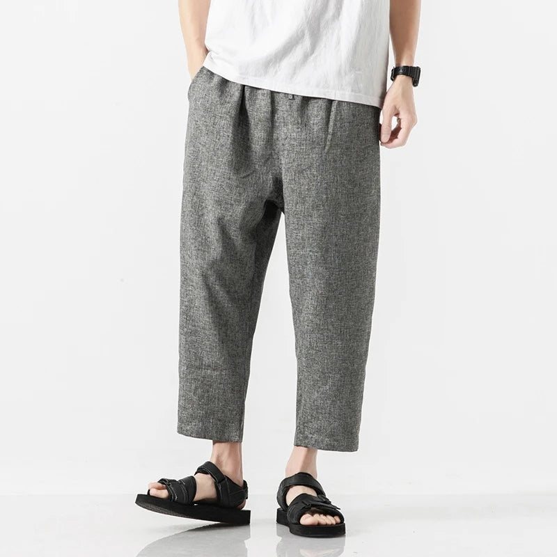 KAGEROU Cotton Linen Pants