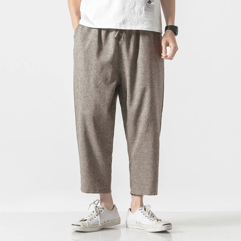 KAGEROU Cotton Linen Pants