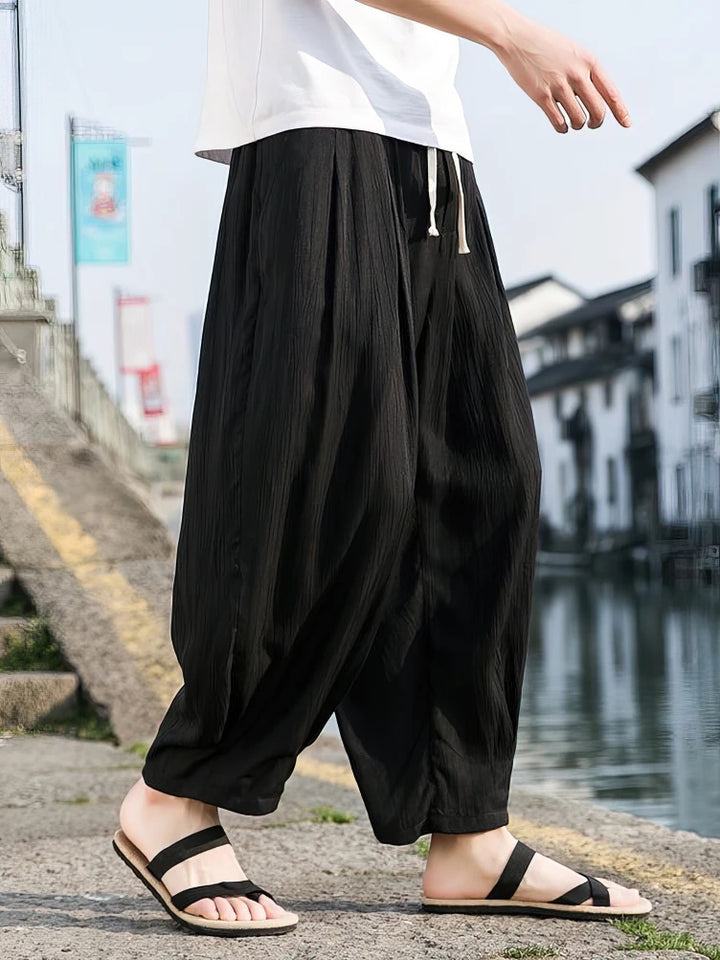 HISHŌ Ice Silk Linen Pants