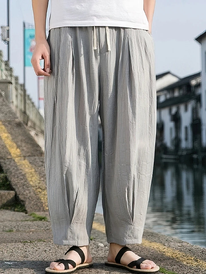 HISHŌ Ice Silk Linen Pants