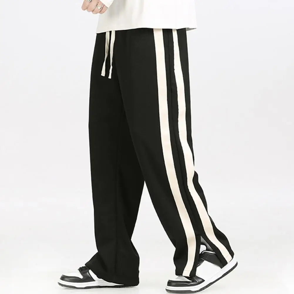 SORA Striped Drawstring Pants