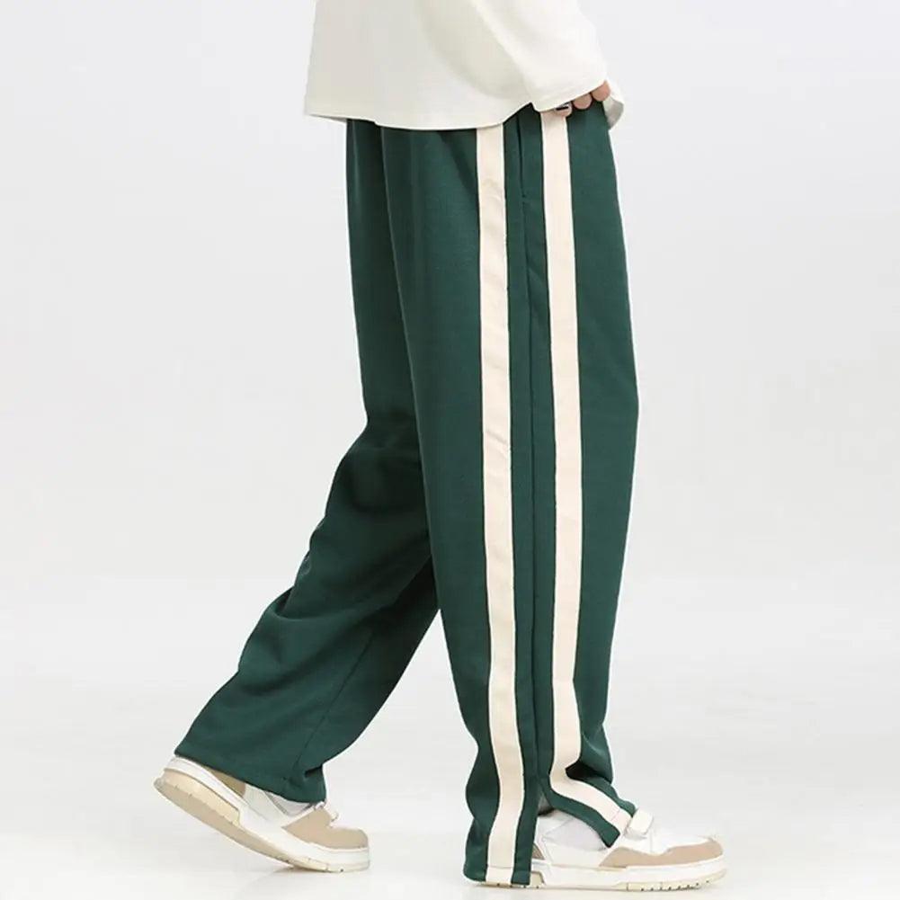 SORA Striped Drawstring Pants