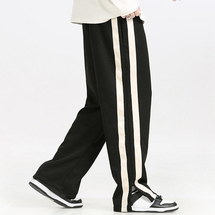 SORA Striped Drawstring Pants