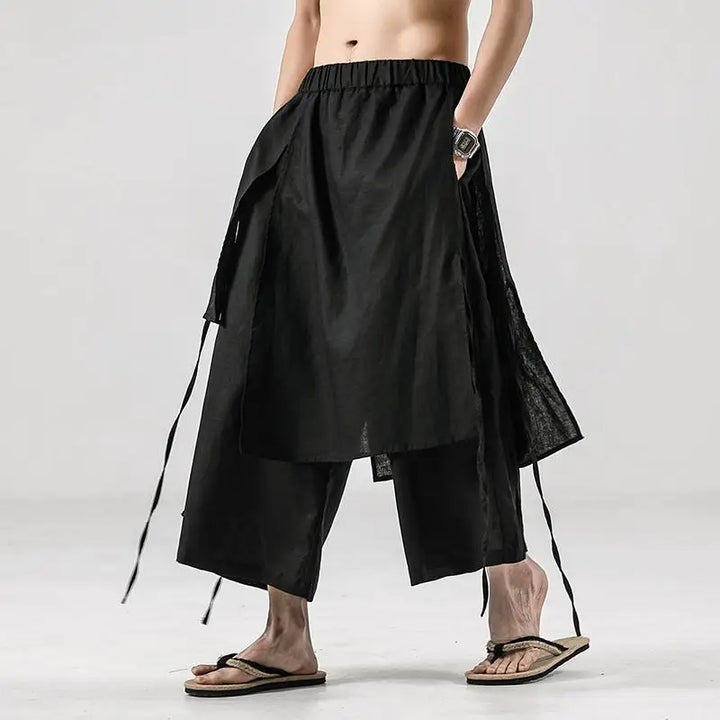 HIKARI Oversized Ruffle Pants