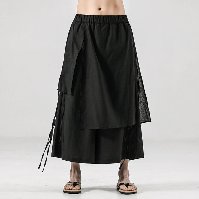 HIKARI Oversized Ruffle Pants