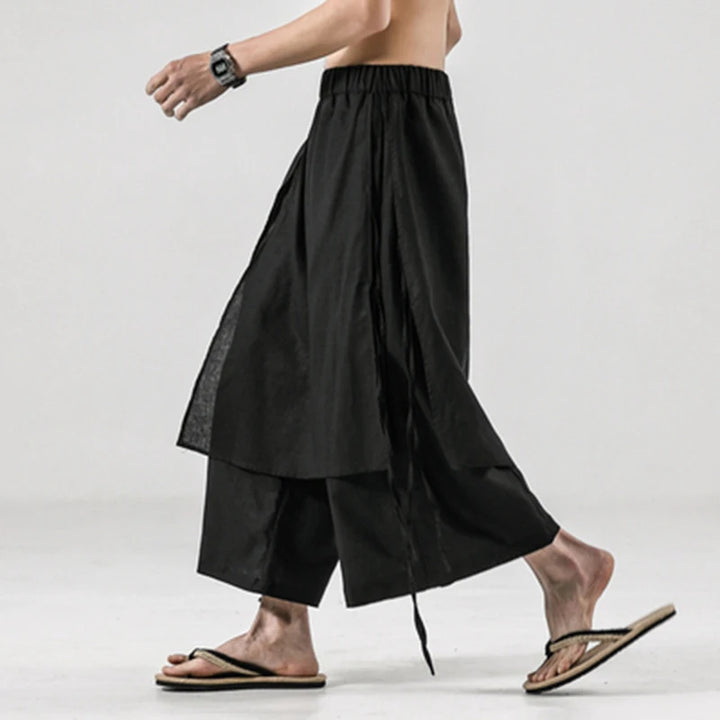 HIKARI Oversized Ruffle Pants