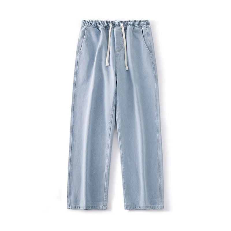 SHINJIN Wide-Leg Denim Jeans