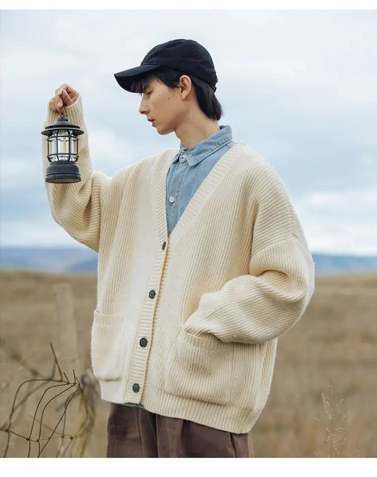 Tōri Oversized Knit Cardigan