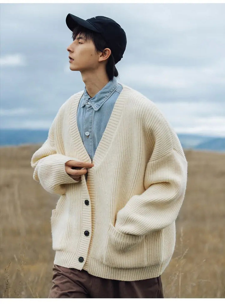 Tōri Oversized Knit Cardigan