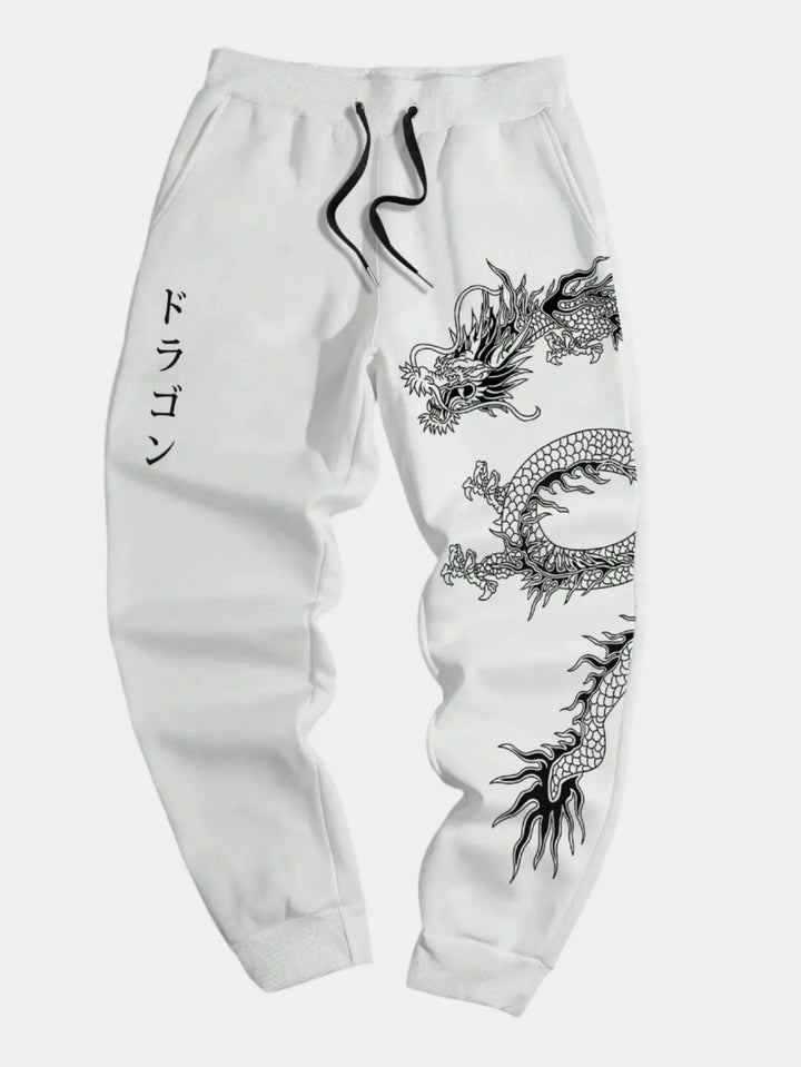 RYŪJIN Dragon Print Pants - Satori